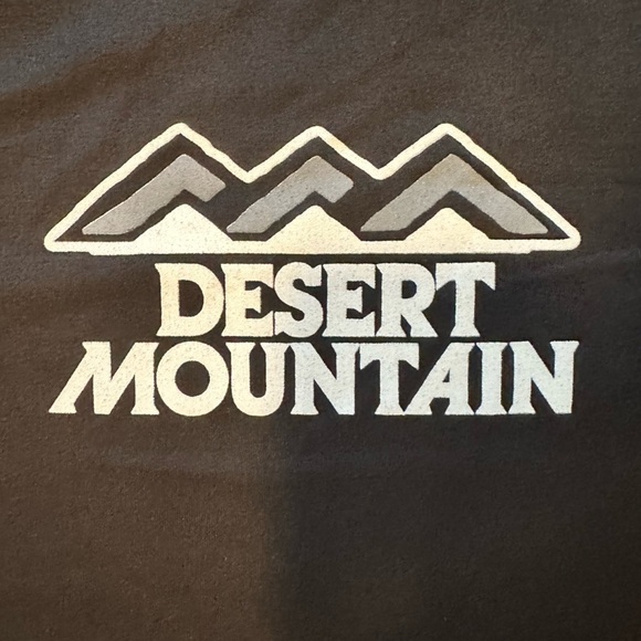 Black Desert Mountain Under Armour Golf T-shirt NWT Size L - Picture 2 of 7